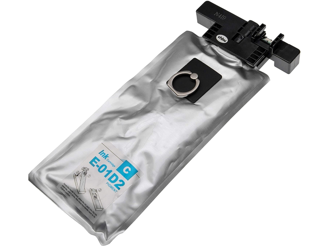 Tinteiro Compatível EPSON T01D2 - T01C2 Ciano Tinta Pigmentada (C13T01D200 - (C13T01C200)