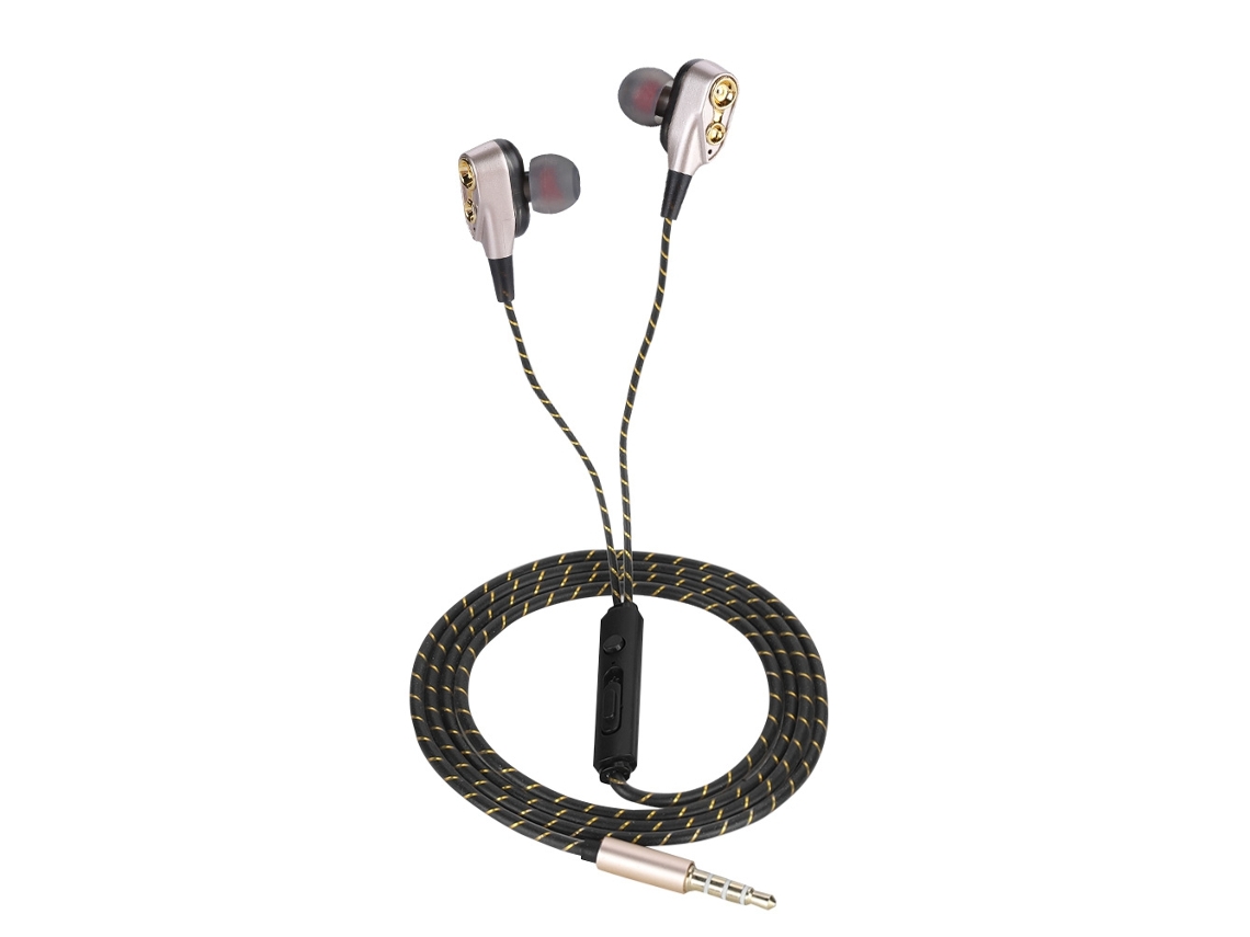 Fones de Ouvido Intra auriculares LAXISCREED com Microfone