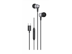 Earphones SWISSTEN USB-C (Metallic)