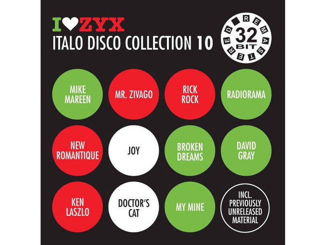 CD I Love ZYX Italo Disco Collection 1 (3CDs)
