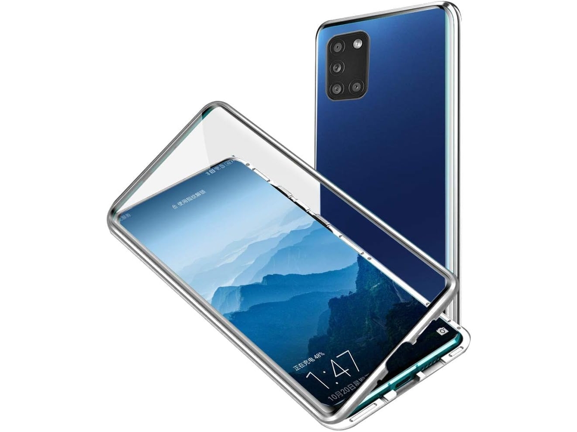 Película de Ecrã Lados Duplos Amortecedor para Samsung Galaxy A31 HONGWE. Transparente