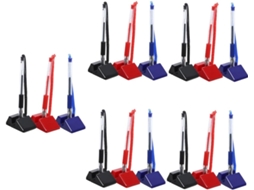 Conjunto De 15 Canetas Tinta Gel Stobok Com Suporte Para Mesa,
