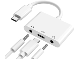 Adaptador Conversor De Áudio Estéreo Externo Usb, C Para Placa De Som Tipo, C