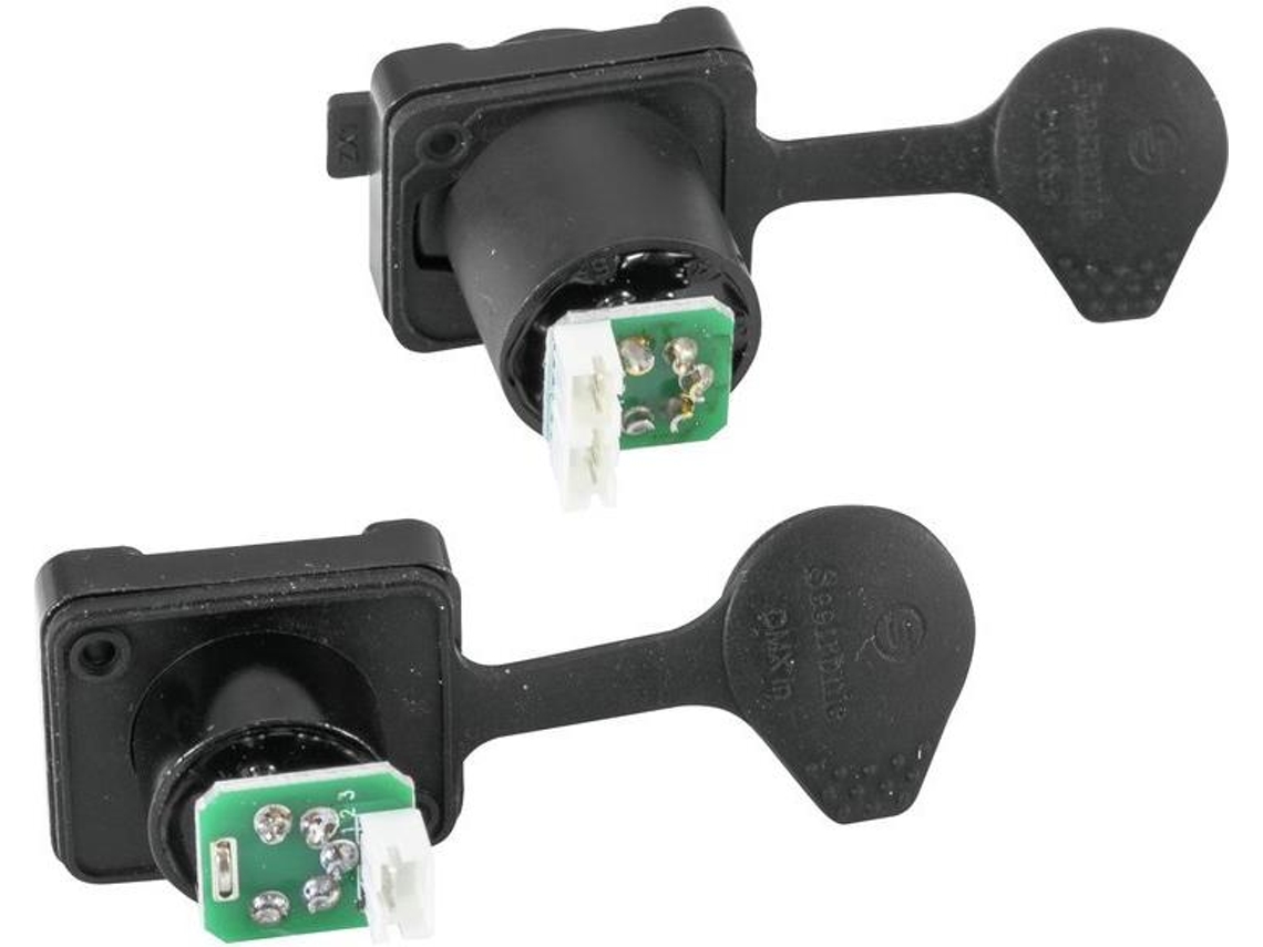 Conjunto Ip Xlr Stecker/buchse 5pol para Led Ip Pix Strobe Rgb Cwww Eurolite (30208441)