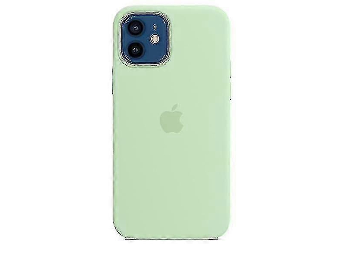 Belém's Shop-capa De Couro Para Iphone 13 Pro Com Magsafe, Cor Pistache