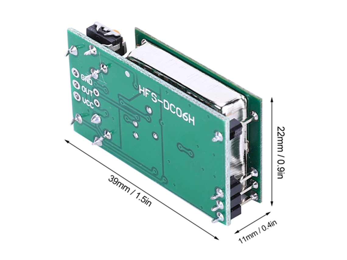 Laxiscreed Módulo Sensor De Microondas Radar 5.8ghz De Alta Resistência A Interferências