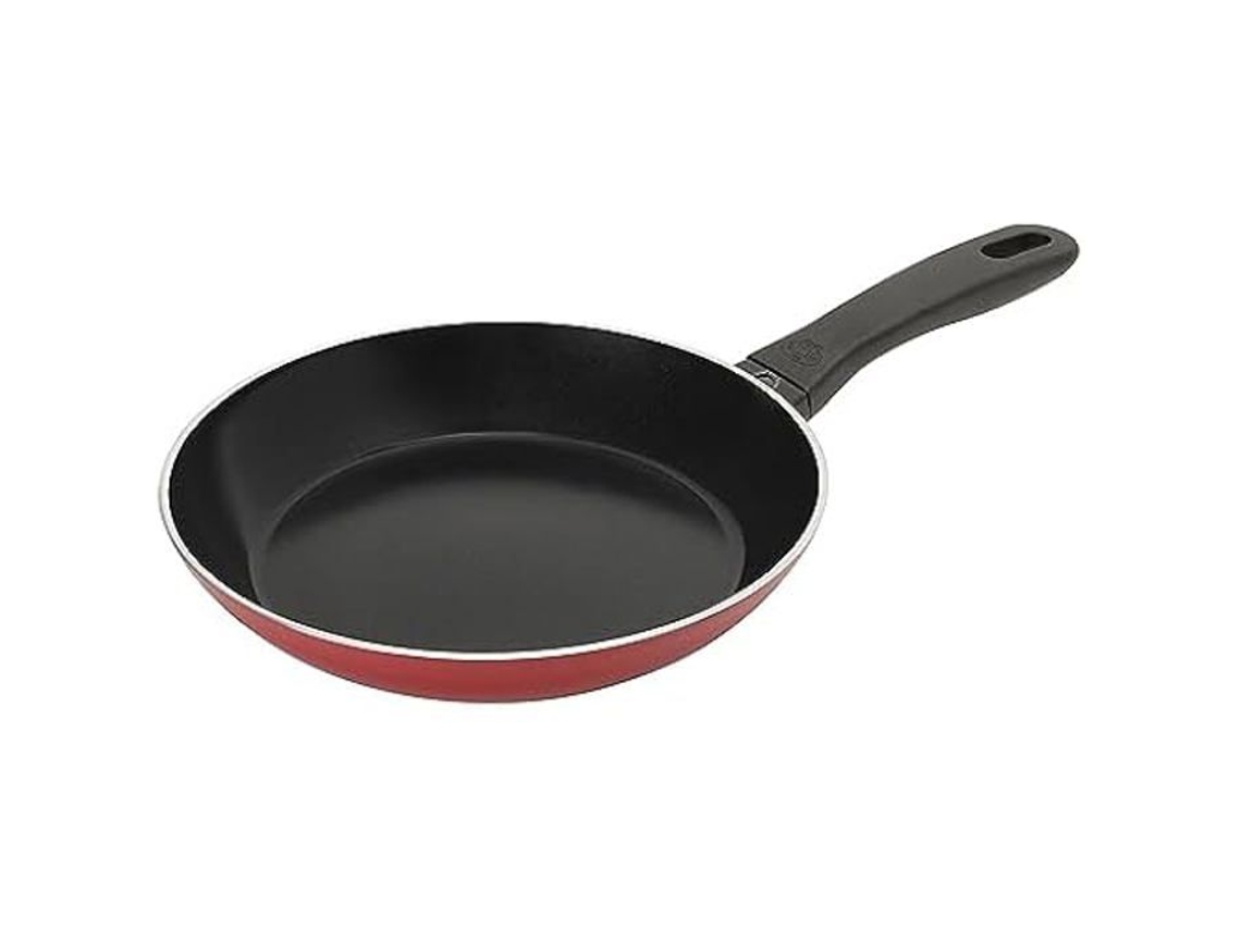 BALLARINI Caprera Z1025-117 Frigideira Caprera 10 2 26 Cm Vermelha Fabricada na Itália Compatível com Indução Revestida