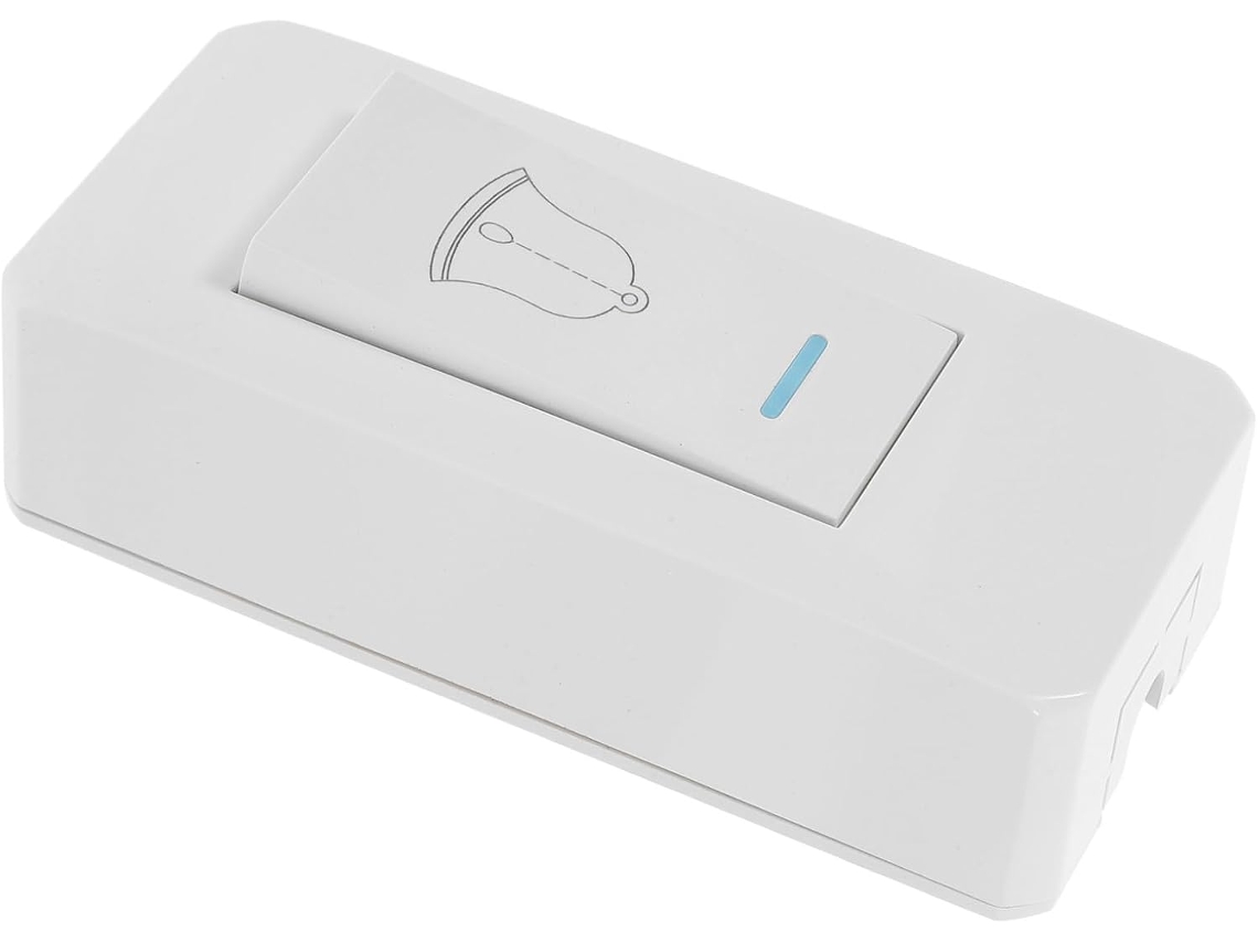 Interruptor De Botão Porta Ifundom Controle Acesso, Alta Potência E Design Compacto, Material De Policarbonato