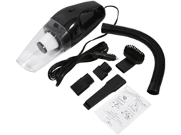 Aspirador De Pó Portátil Para Carro, Para Uso Seco E Úmido, Prático E Automático, 12v 120w Com Cabo De 5m, 3 Cores Preto