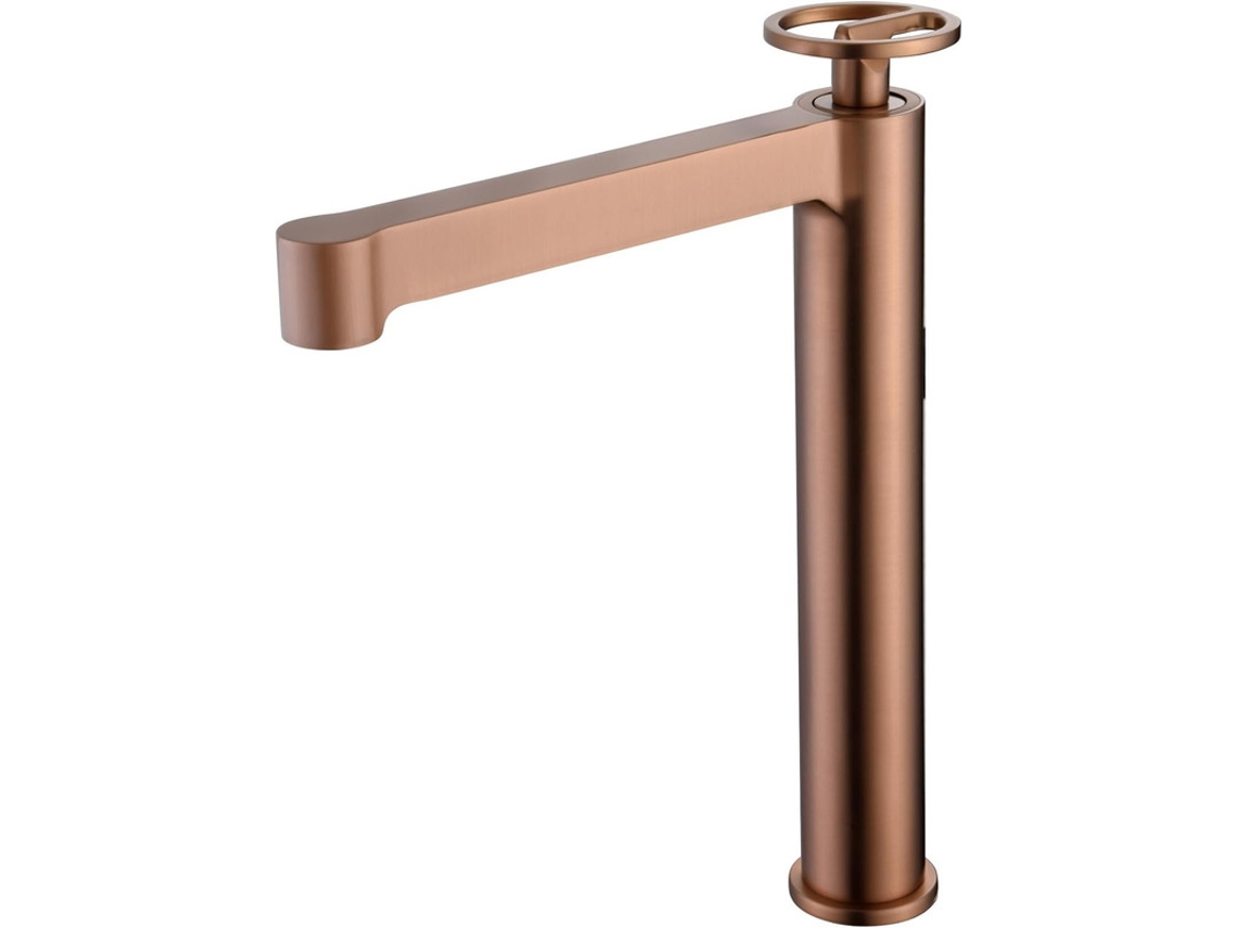 Torneira Monocomando de Cano Alto para Lavatório em Latão Cobre MICE COLLECTION