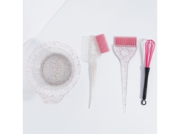 Conjunto de 4 Peças para Tingir e Colorir o Cabelo, Acessórios para Estilizar os Cabelos. MDUG