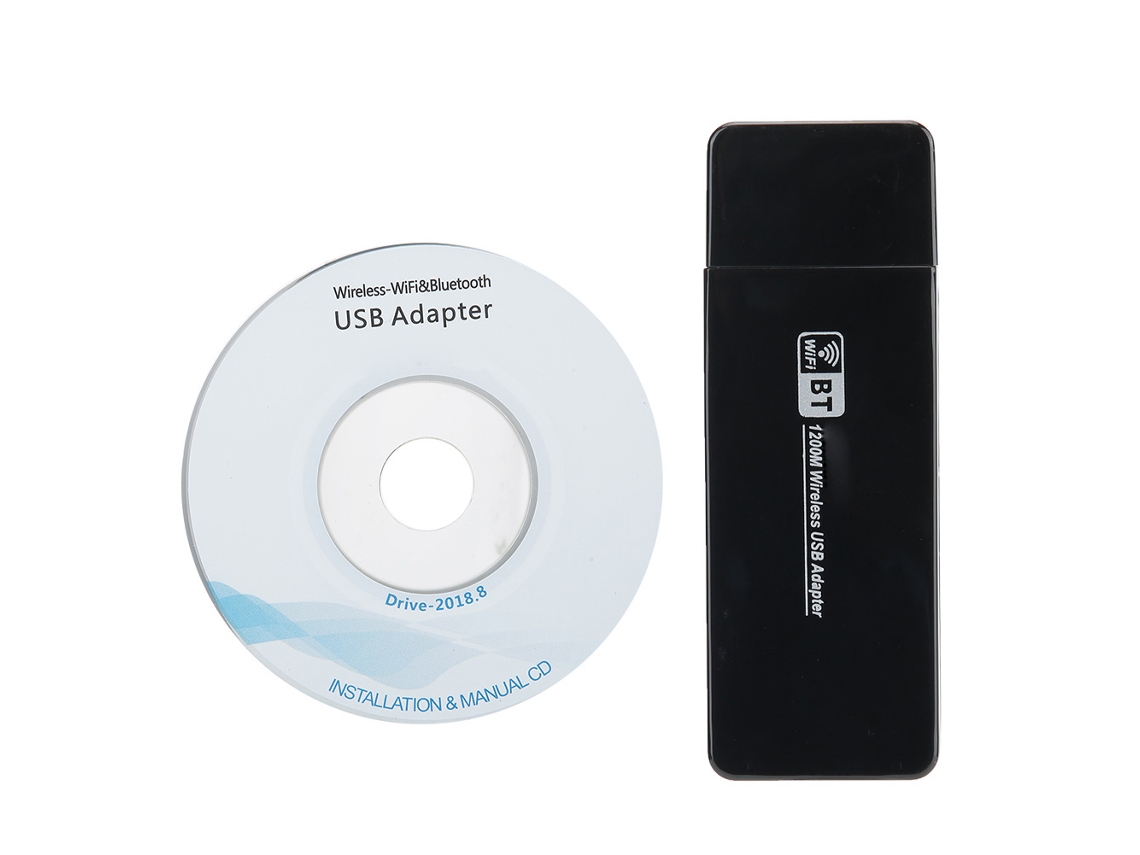 Adaptador Wi-Fi Bluetooth 4.1 1200m Dual Band Ac para Windows XP/Vista/7/8/10 S/MARCA