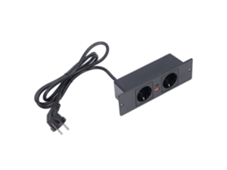Laxiscreed Extensão De Tomada Com Carregamento Rápido Pd 20w Integrada Para Desktop