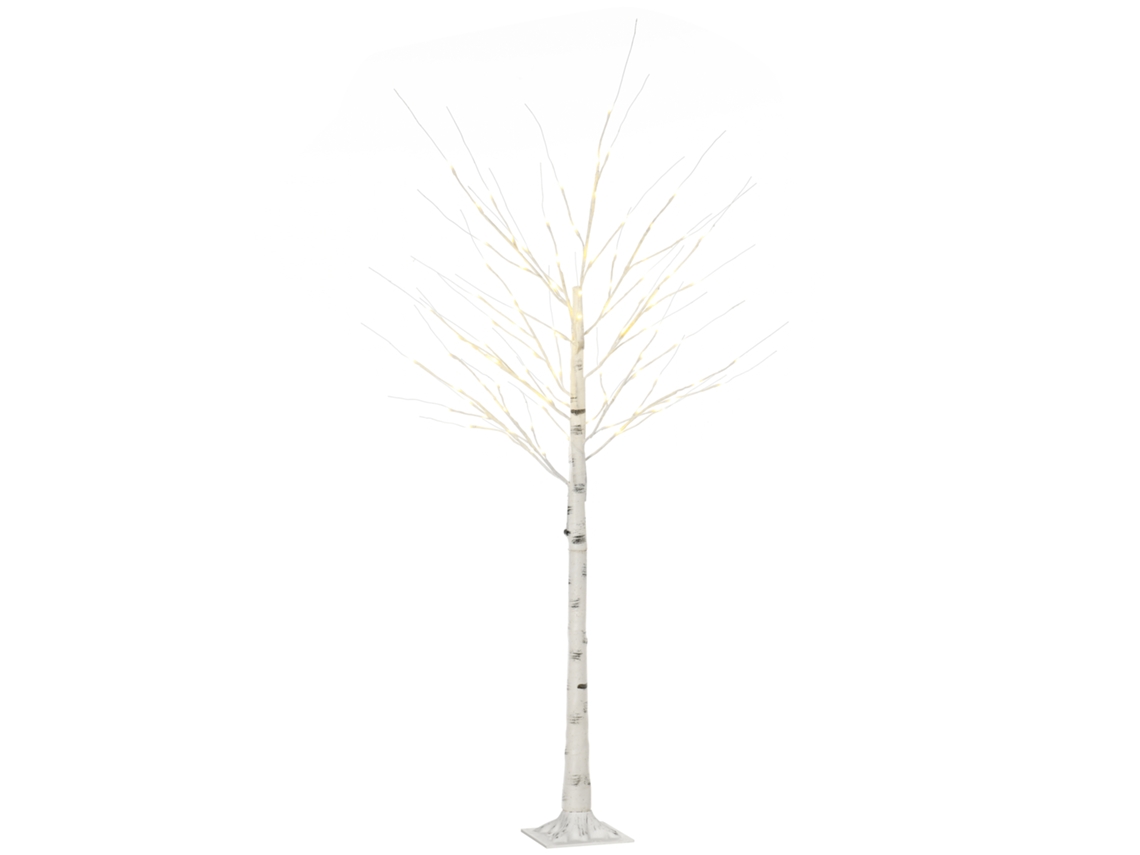 Luz Led para Árvore, 96 Leds, Branca Quente, 180 Cm
