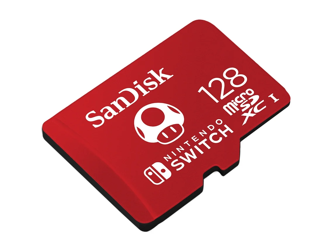 Cartão de Memória Micro SD SANDISK 128 GB Nintendo Switch