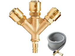 Distribuidor Triplo de Ar Comprimido CHABERLU Conector para Compressor