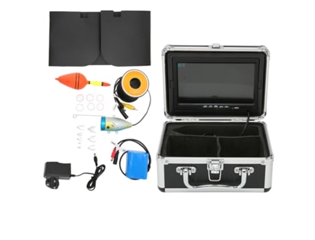 Câmera Subaquática Portátil 7 Polegadas Com Led Branco, Monitor Lcd 1200tvl, Localizador De Peixes, 100 240v Jeiibrzui