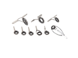 Kit Reparo Pontas Vara Pesca Cerâmica Universal 9pcs