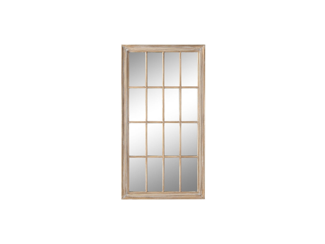 Espelho De Parede Home Esprit Natural Janela Decapé 68 X 4 X 128 Cm