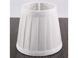 Abajur Vintage De Tecido Para Mesa, Suporte Colcha, Lustre Branco-aquaforge