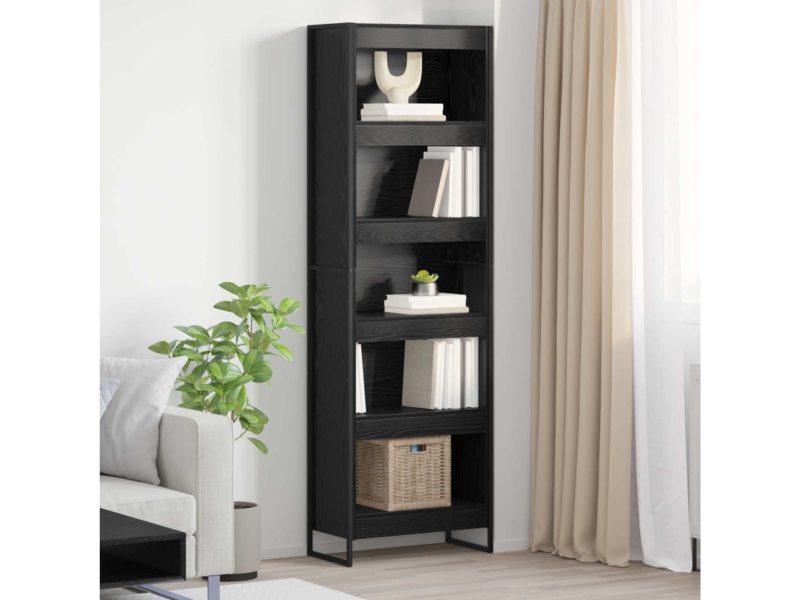 Vidaxl Gabinete De Livros 60 X 30 X 189,5 Cm Derivados De Madeira