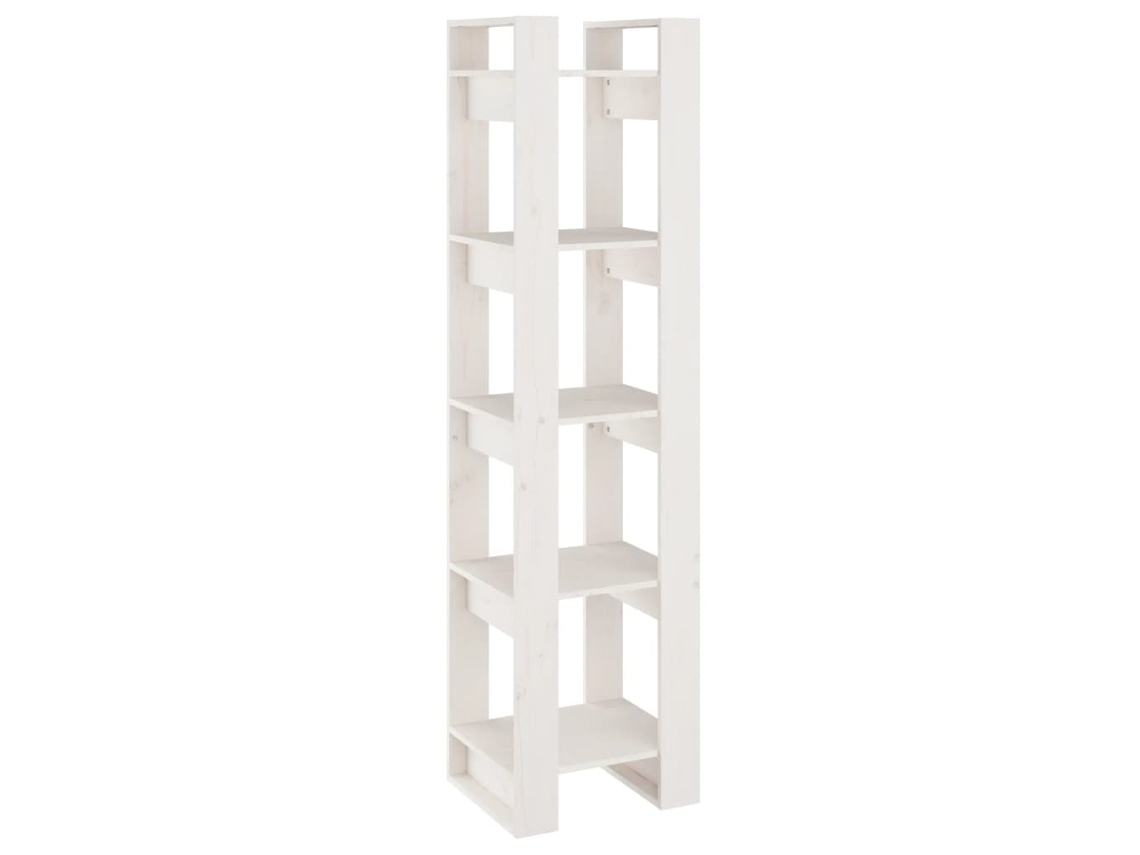 Book Cabinet, Book Cabinets Vidaxl Branco Madeira De Pinho (41 X 35 X 160 Cm)