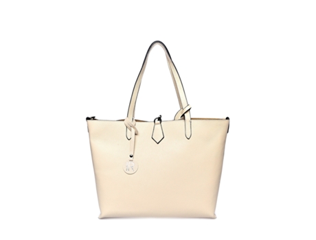 Mala De Ombro De Mulher Isabella Rhea Ir Beige Pele Bege