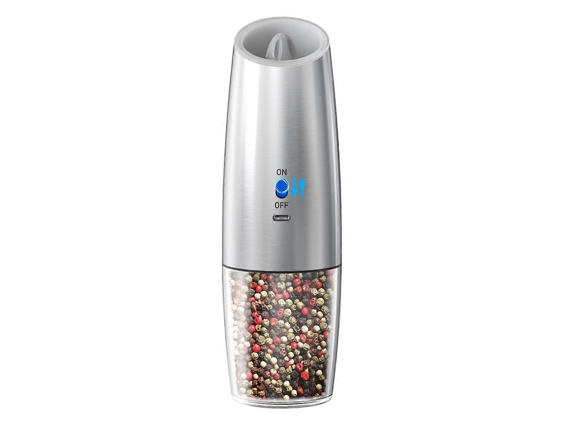 Conjunto De 1 Moedor Elétrico De Sal E Pimenta Com Sensor, Moedores De Especiarias Ajustáveis ​​para Cozinha, Automático E Sem Fio
