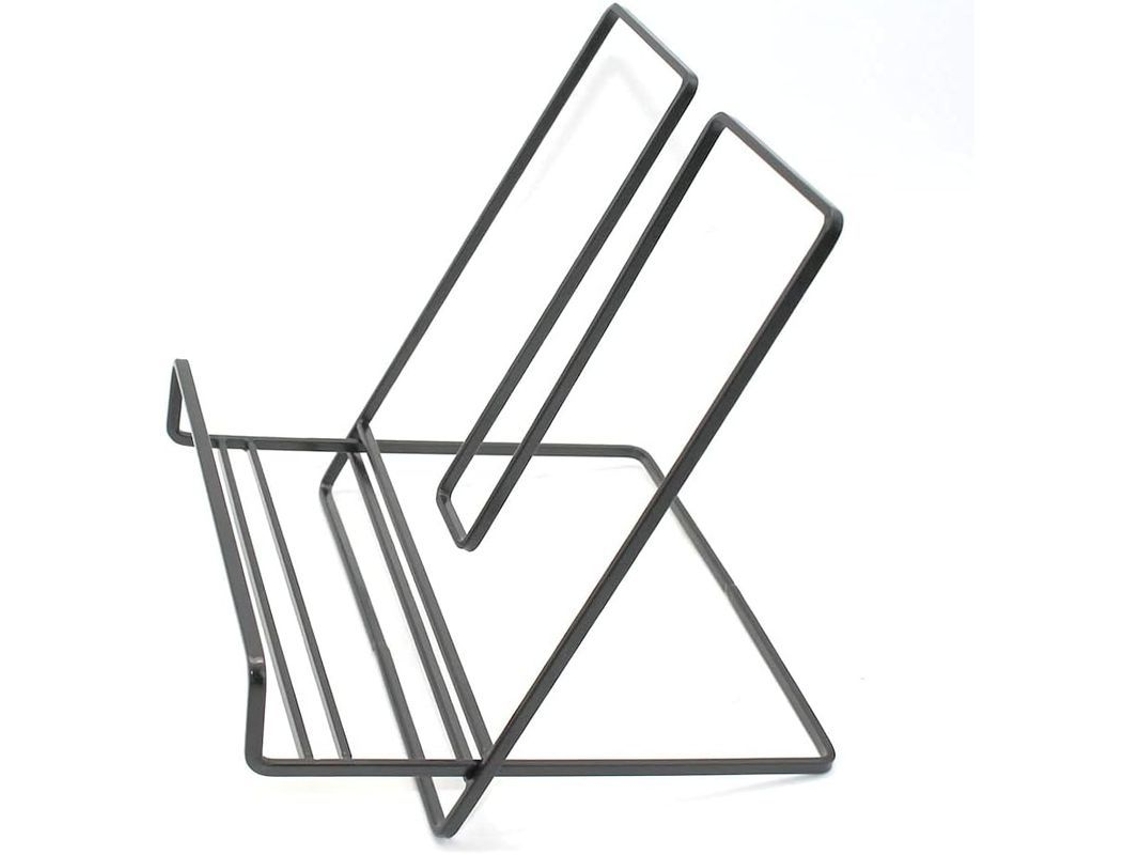 Suporte Para Livros De Receitas Metal Plegável Multifuncional 2025 Para Tablet Ipad Cozinha Contador 20.5x20x18cm