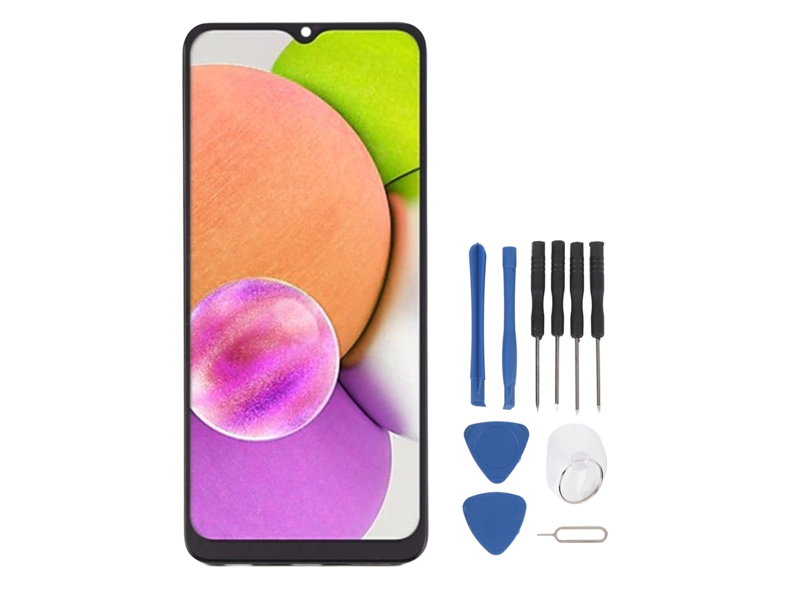 Aetheria substituição de Tela Lcd com Touch Digitizer para Galaxy A03s Sm a037u com Moldura e Ferramentas