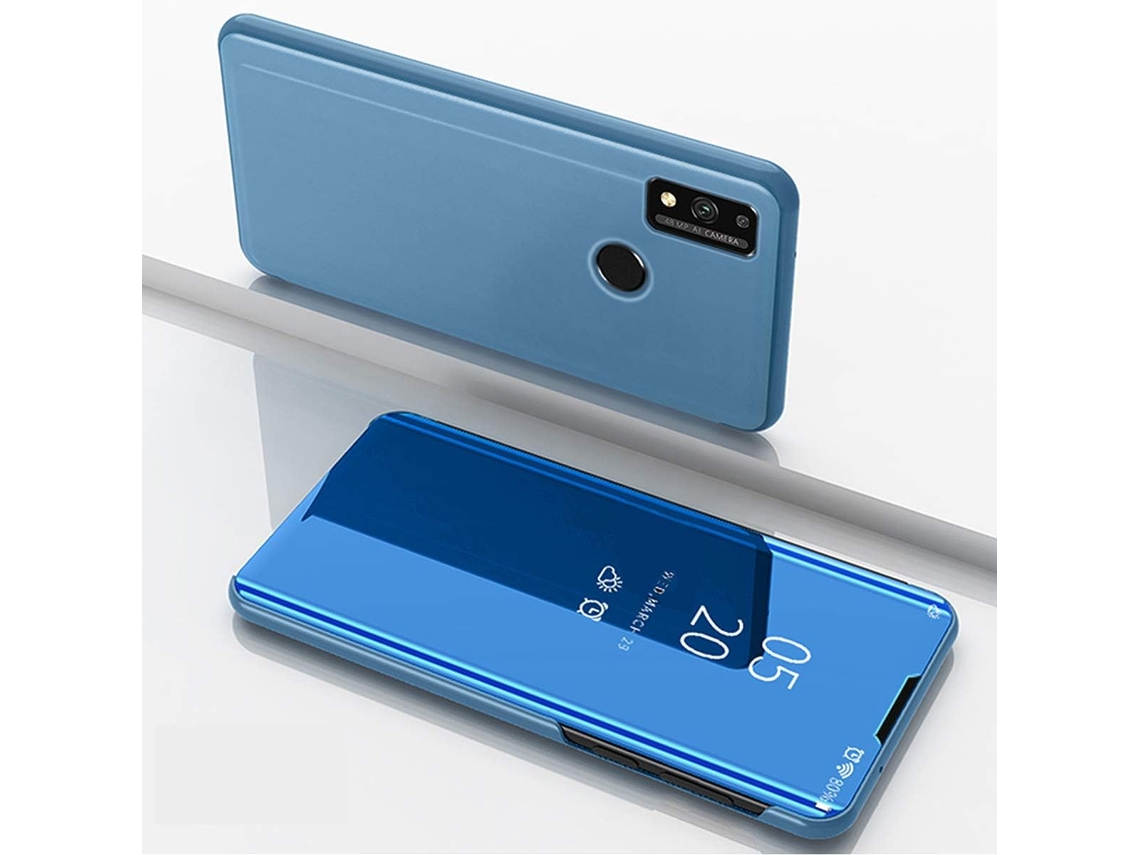Capa Lite Sview Ultra Translúcido Espelho para Honor, Huawei Honor 9X Lite 6.5 HONGWE. Transparente
