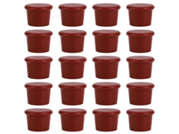 20pcs Tampão de Garrafa de Vinho Silicone Alimentar | S/MARCA