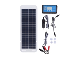 Painel solar de silicone policristalino Primerox 30w 100a com controlador 18v