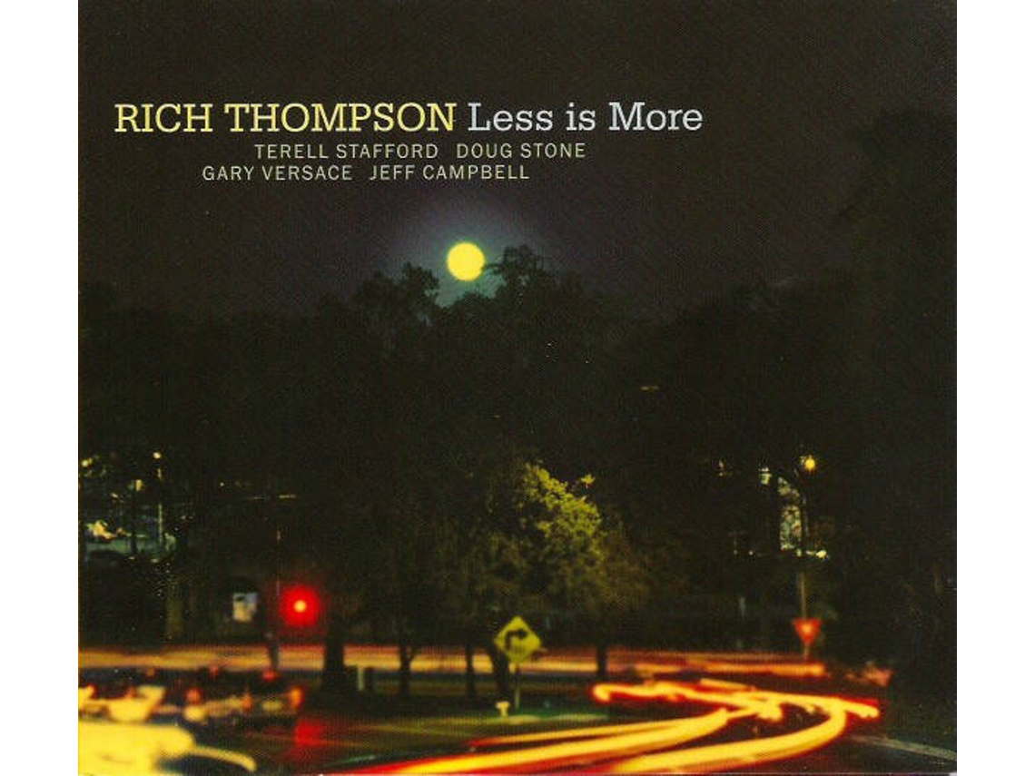 CD Rich Thompson - Less Is More (1CDs)