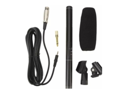 Shotgun Microphone Abs Metal Wired Professional Interview Microphone With Xlr Cable Windscreen For Video Camcorder Dslr Dv Cameras LAXISCREED