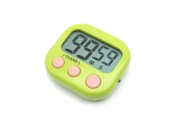 Cronômetro Digital Temporizador Elétrico de Cozinha com Display Lcd Grande Magnético Contador Regressivo e Ascendente 99 Min 59 Seg