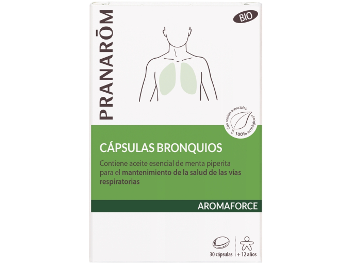 Pranarom Bronchi Bio 75 Mg Cápsulas
