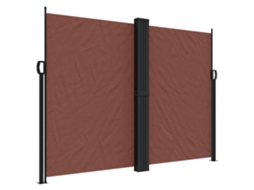 Retractable Side Awning, Retractable Side Awnings Vidaxl Marrom Poliéster (180 X 1000 Cm)