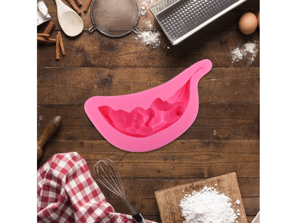 Molde De Silicone (formato De Anjo Bebê, Multiuso Para Diy) + Eoocoo