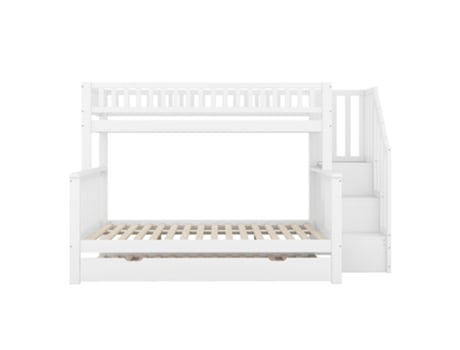 Beliche Escada Raumio Madeira Branco (90x200x160)