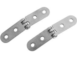 2 Dobradiças Dobráveis De 180-graus, Dobradiça Com Aba Rebatível Para Ferragens De Mesa Máquina Costura E Portas Armário
