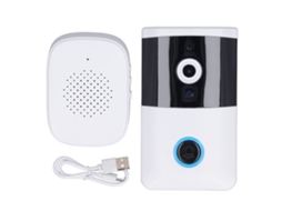 Campainha Inteligente Sem Fio Com Câmera Wifi 2.4g