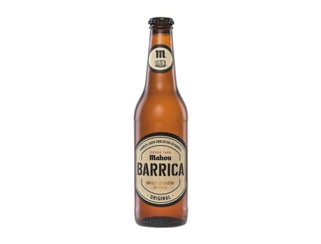 Cerveja MAHOU Barrica Original Garrafa Terço (0.33 L - 12 Unidades)