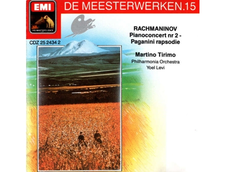 Pianoconcert Nr 2 Paganini Rapsodie Emi, His Masters Voice