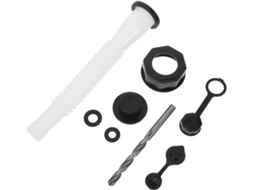 Kit De Tanque Combustível 5 Peças Com Bico Flexível E Resistente Às Intempéries Tampa Rosca...