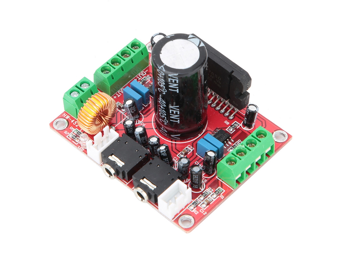 Laxiscreed Amplificador Para Carro 4 Canais Tda7850 4x50w Com Redução De Ruído Ba3121