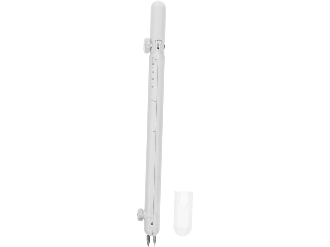 Compasso Com Branco Escala De Raio Para Desenho