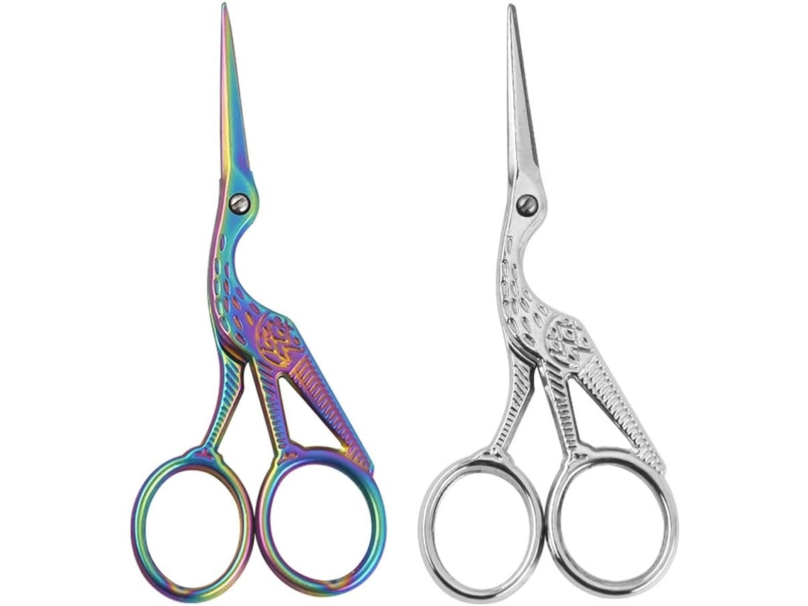 Tesoura De Cabelo Elysve Em Aço Inoxidável, 1.77 Polegadas, Corte Preciso, Para Salão E Uso Doméstico