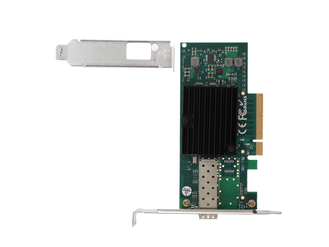 Placa de Rede Pci e LAXISCREED 10gbps Fibra Óptica