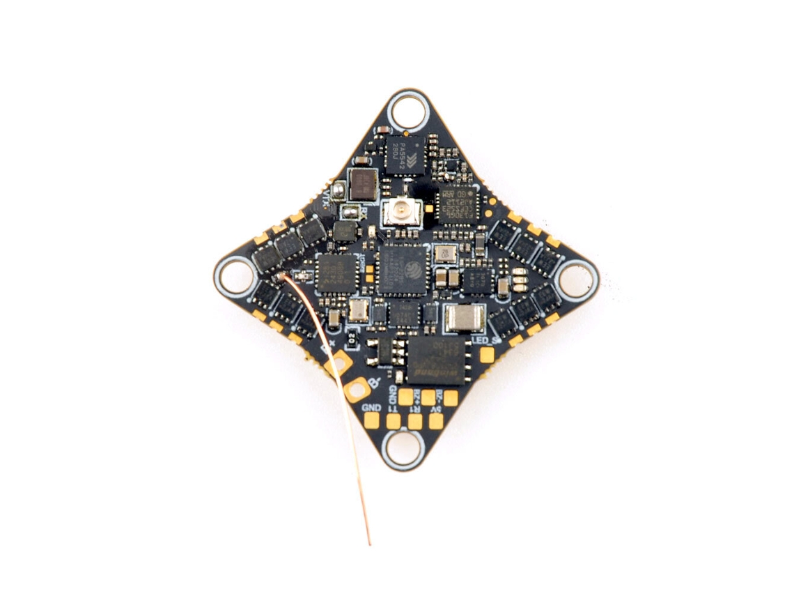 Crazyg473 V1.0 Aiohappymodel Controlador Voo Crazyg473 5 em 1 Esc 1s 5a Uart Elrs Openvtx 5.8g Whoops Micro Rc 65mm MDUG